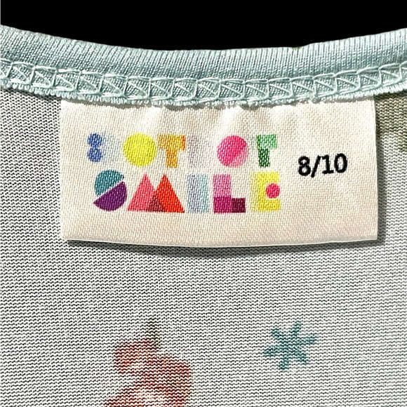 Girls Dot Dot Smile twirl dress with Christmas gnome print - Picture 4 of 4